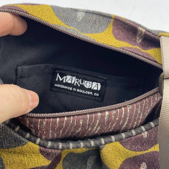 Maruca Body Crossbody Sling Bag Purse Handmade Boulder Co Multicolor Pockets - Picture 10 of 10